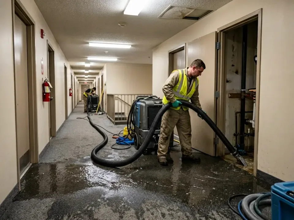 multi-unit-apartment-hallway-f-005 — frequently asked questions, Emergency Burst Pipe Water Extraction & Removal in Harahan,…